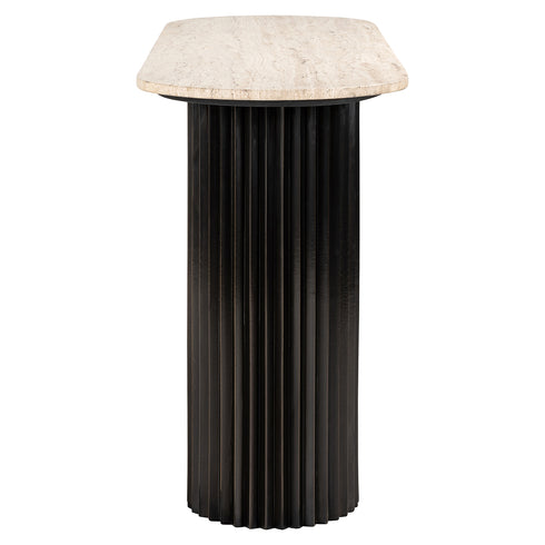 Hampson Cream & Black Console Table
